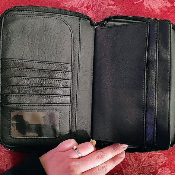 Laura Jones Zip Around Large Wallet, Used - Picture 5 of 15